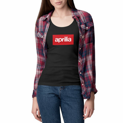 Débardeur Femme cintré logo Aprilia