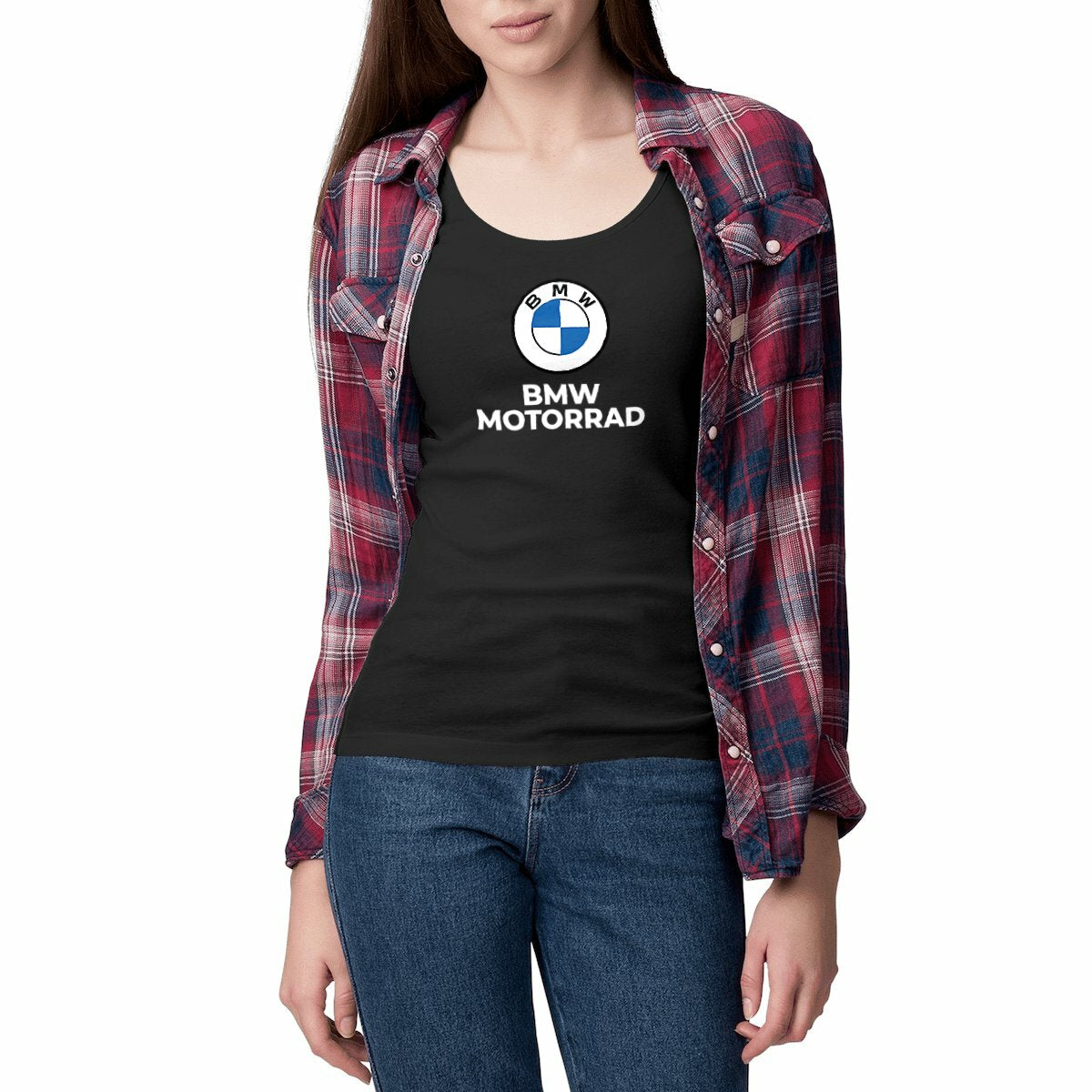 Débardeur Femme cintré logo BMW Motorrad