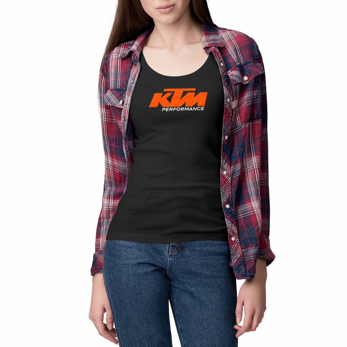 Débardeur Femme cintré logo KTM