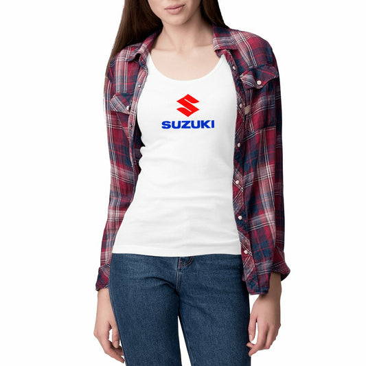 Débardeur Femme cintré logo Suzuki