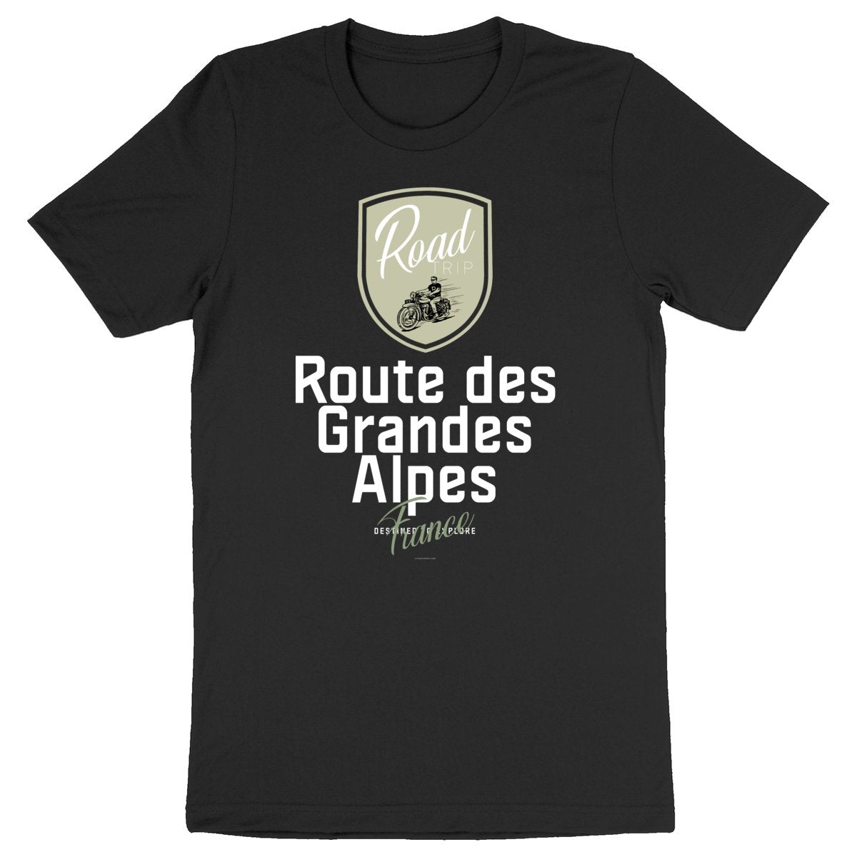 T-shirt unisexe Road Trip Route des Grandes Alpes