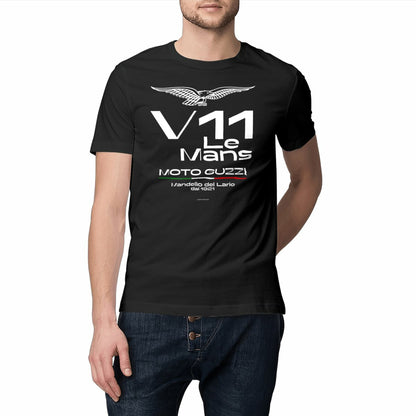 T-shirt manches courtes Moto Guzzi