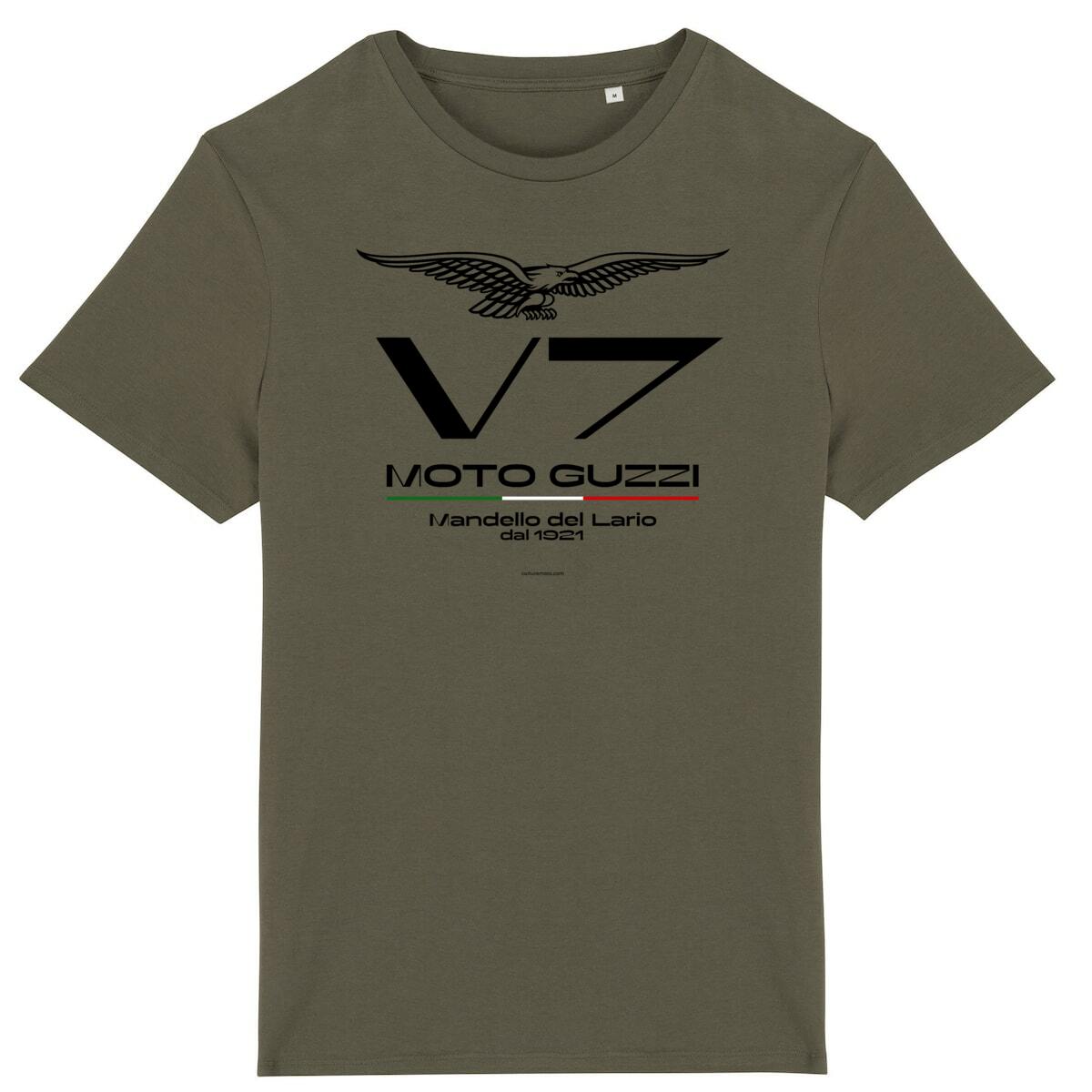 T-shirt manches courtes Moto Guzzi