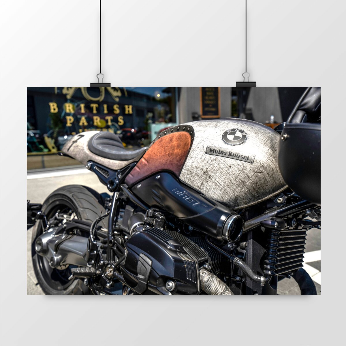 BMW Motorrad Motorcycle Poster #6