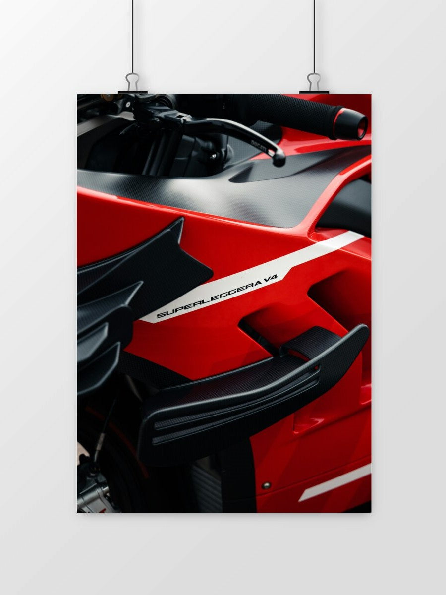 Affiche moto Ducati #6