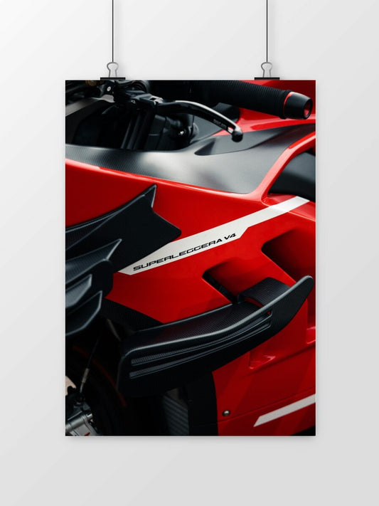 Ducati Motorcycle Poster #6