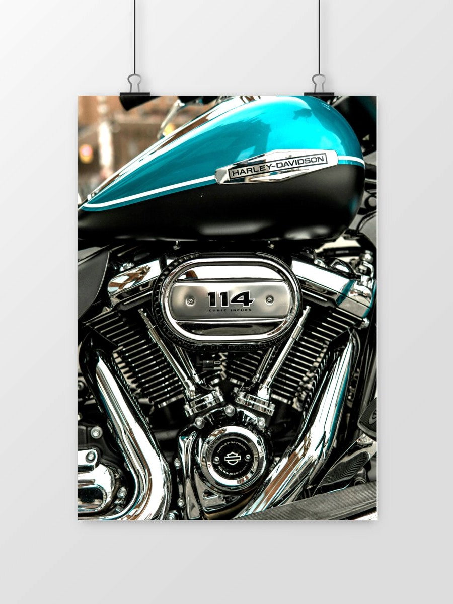 Harley-Davidson Motorcycle Poster #6