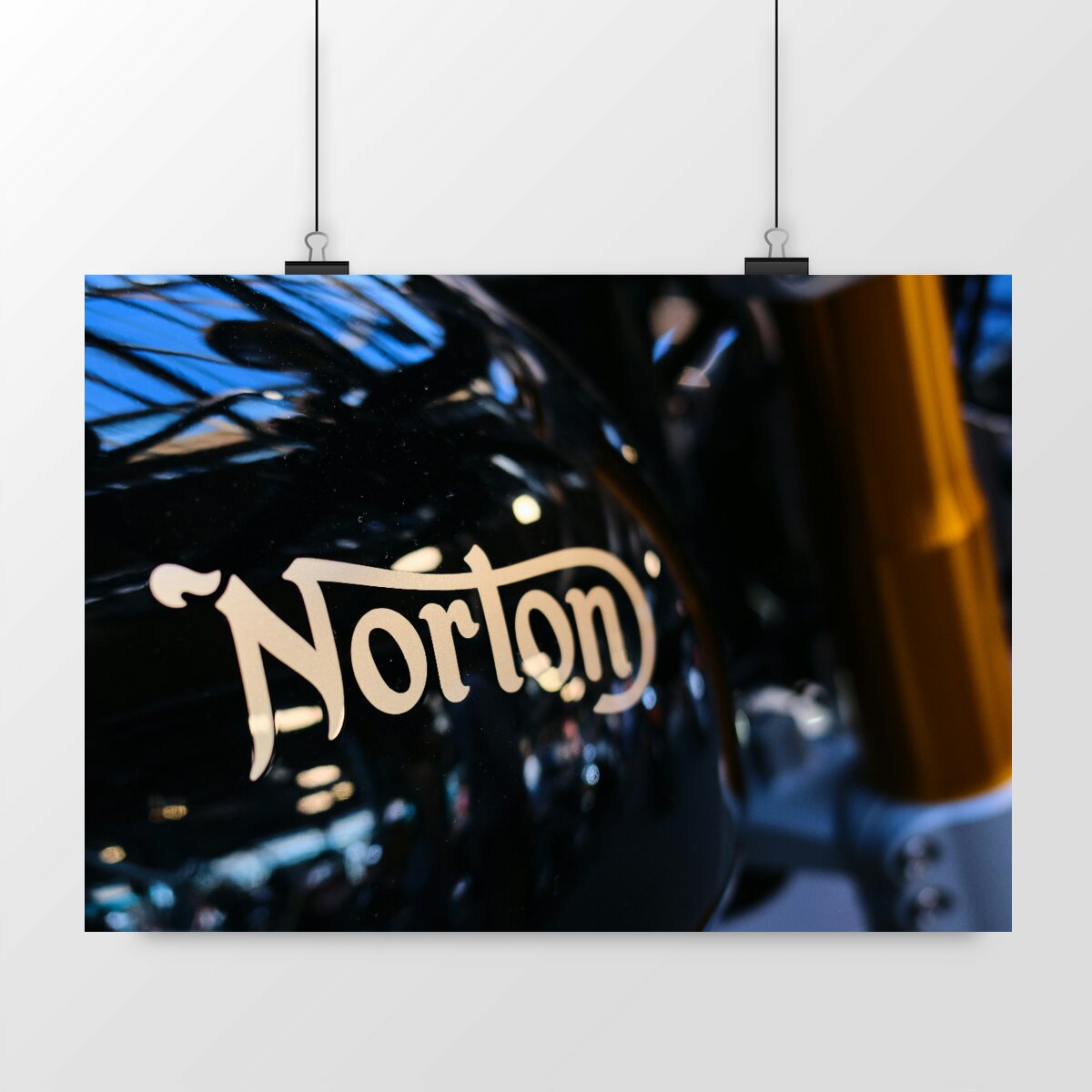 Affiche moto Norton Motorcycles #1