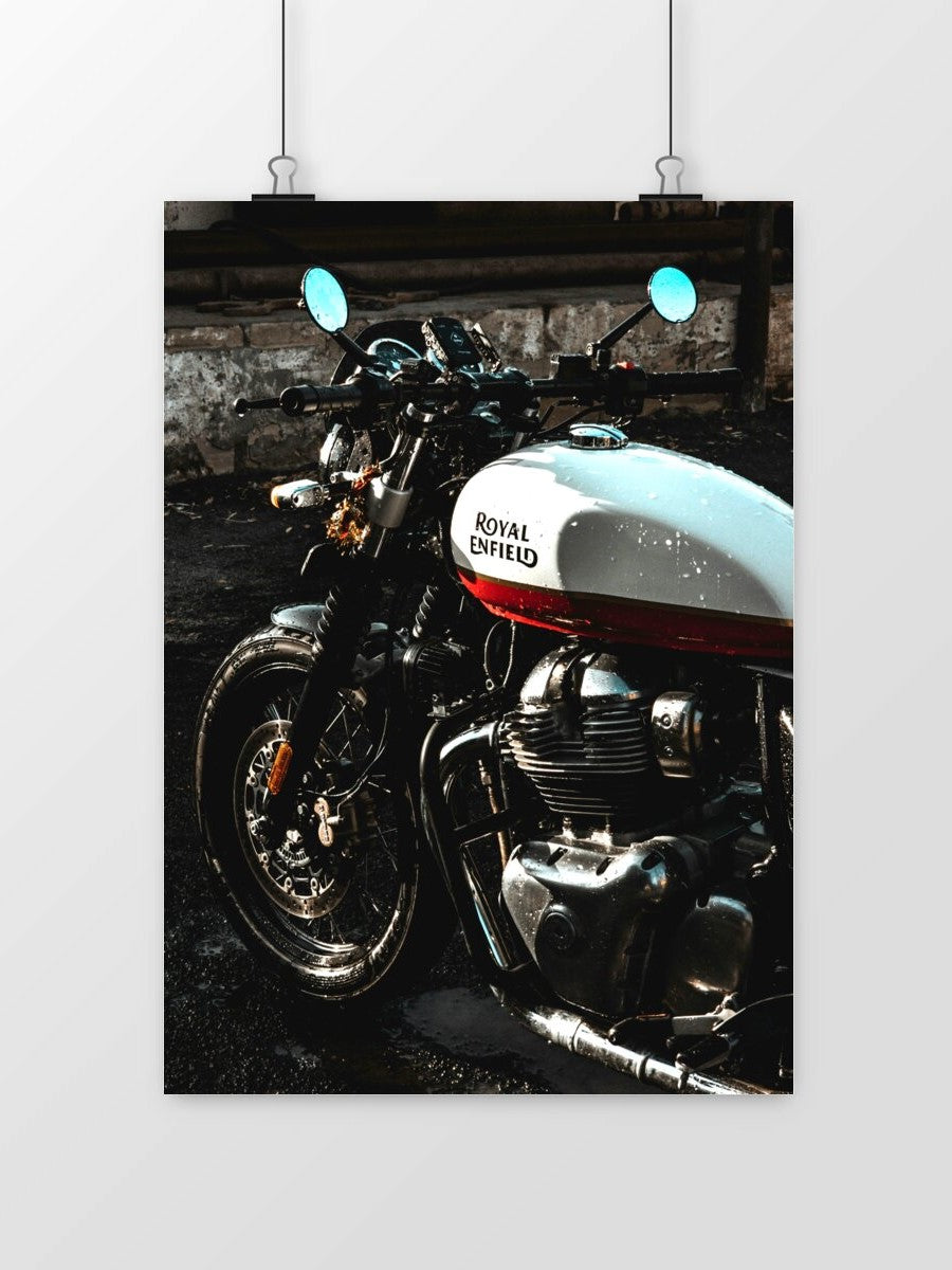 Royal Enfield Motorcycle Poster #2