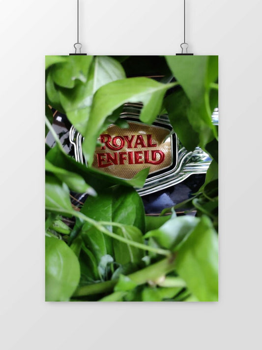 Royal Enfield Motorcycle Poster #3