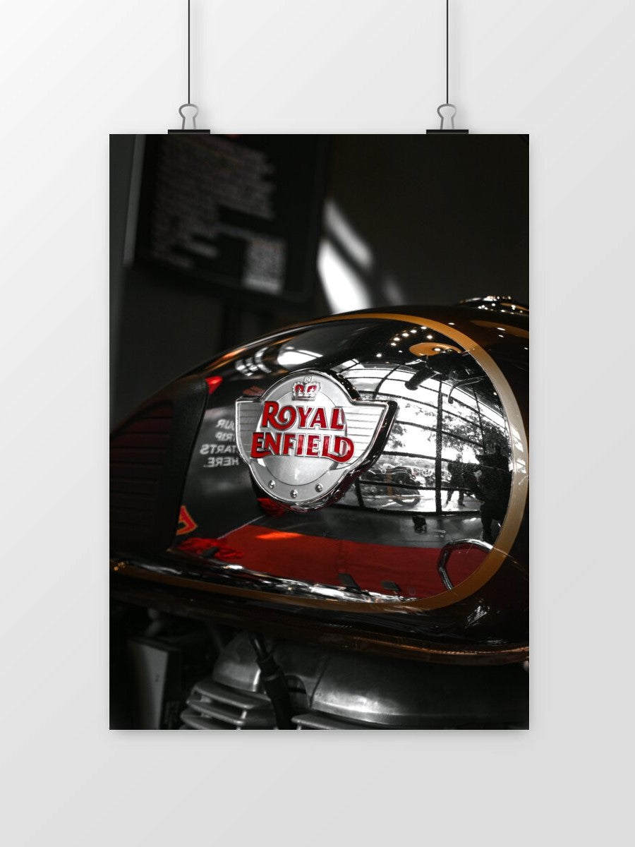 Royal Enfield Motorcycle Poster #4