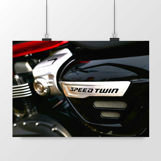 Affiche moto Triumph #2