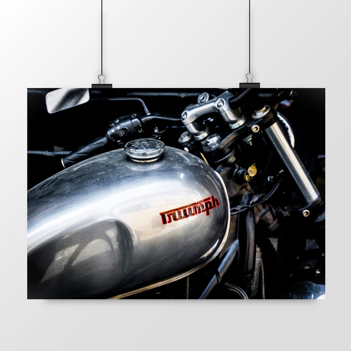 Póster de motocicleta Triumph #6