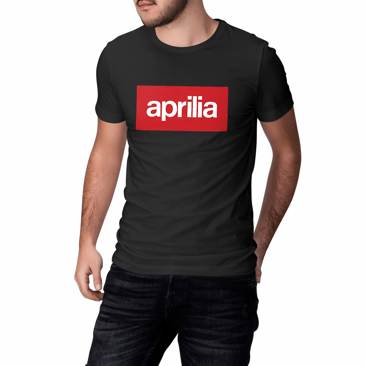 T-shirt moto unisexe Premium • Aprilia