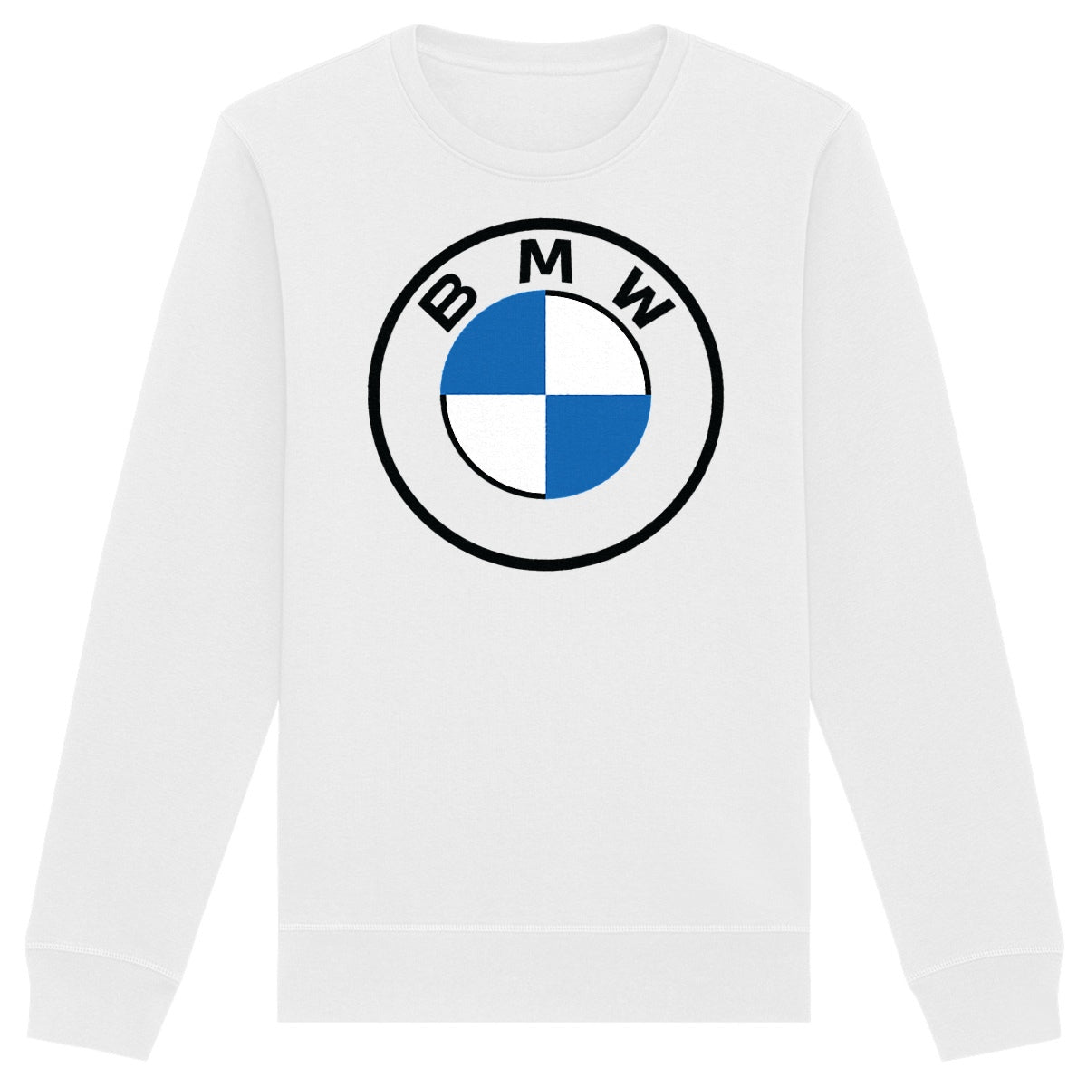 Sweat-shirt unisexe blanc - BMW Naked