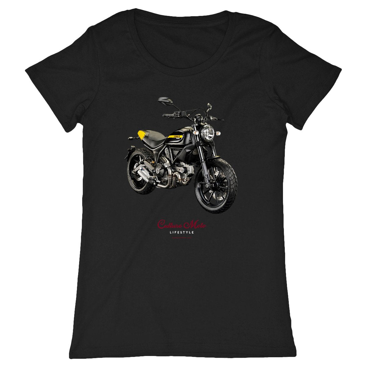 Culture Moto Lifestyle • T-shirt noir homme et femme