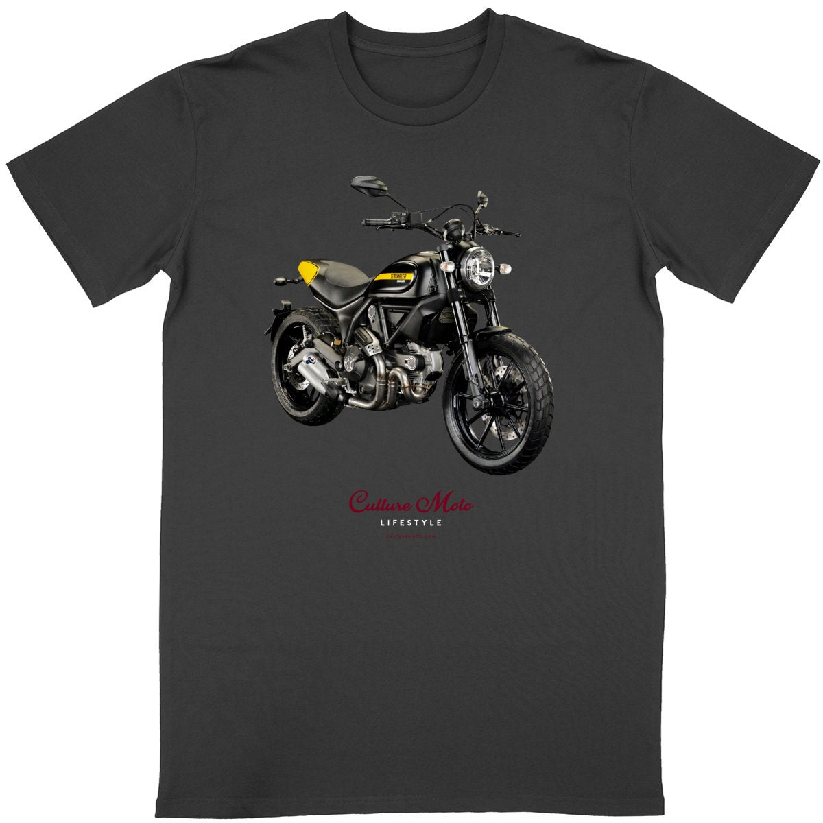 Culture Moto Lifestyle • T-shirt noir homme et femme