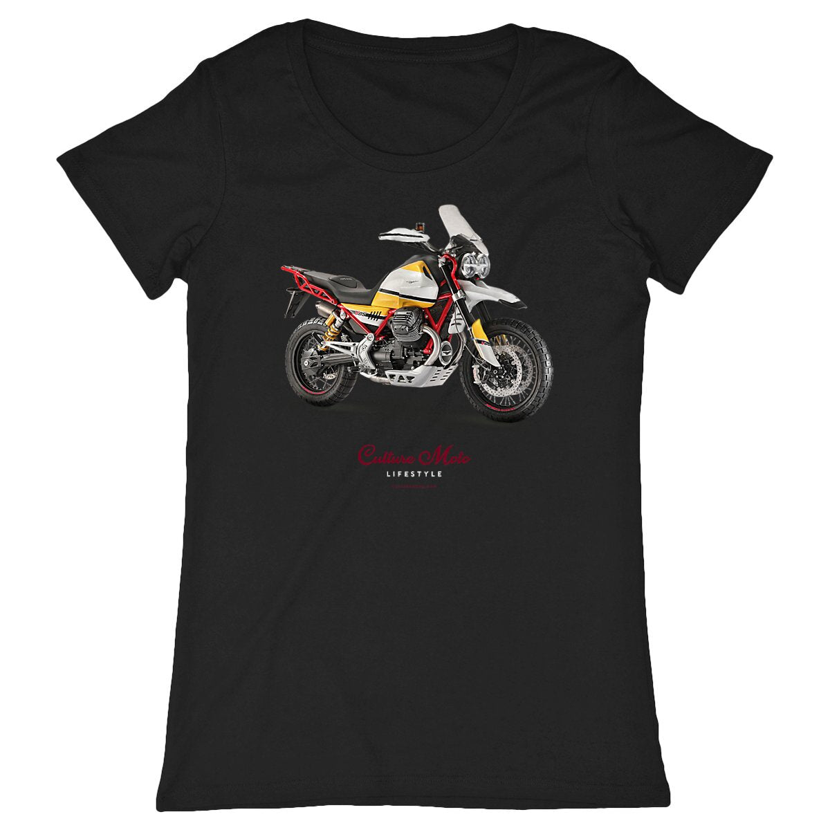 Culture Moto Lifestyle • T-shirt noir homme et femme