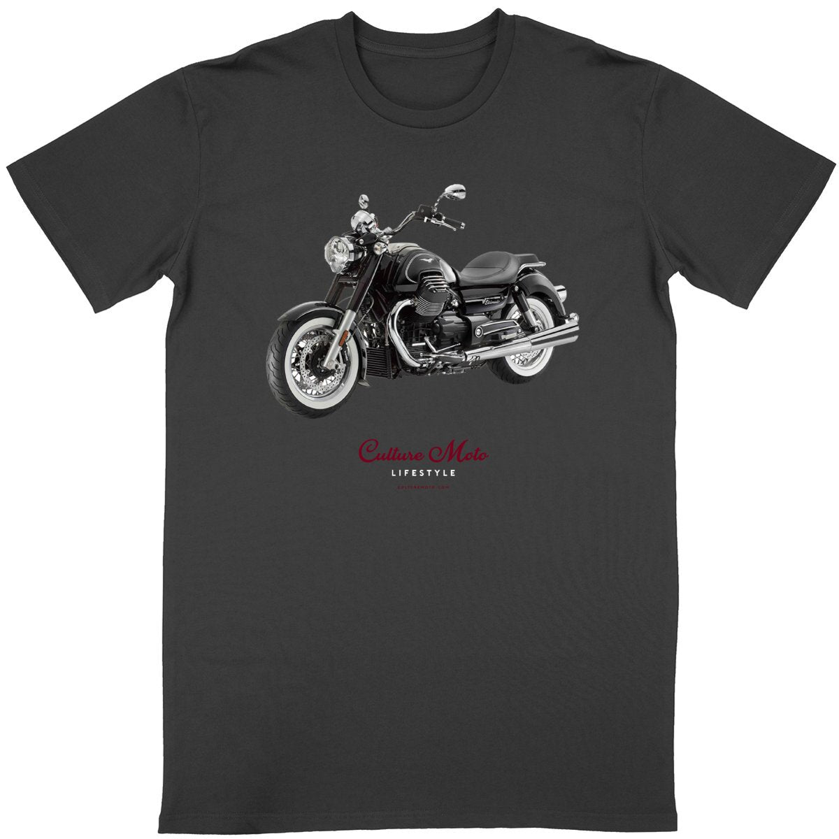 Culture Moto Lifestyle • T-shirt noir homme et femme