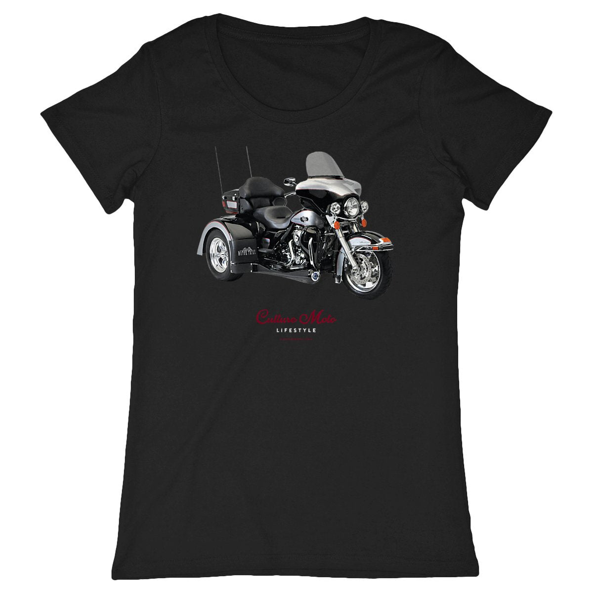 Culture Moto Lifestyle • T-shirt noir homme et femme