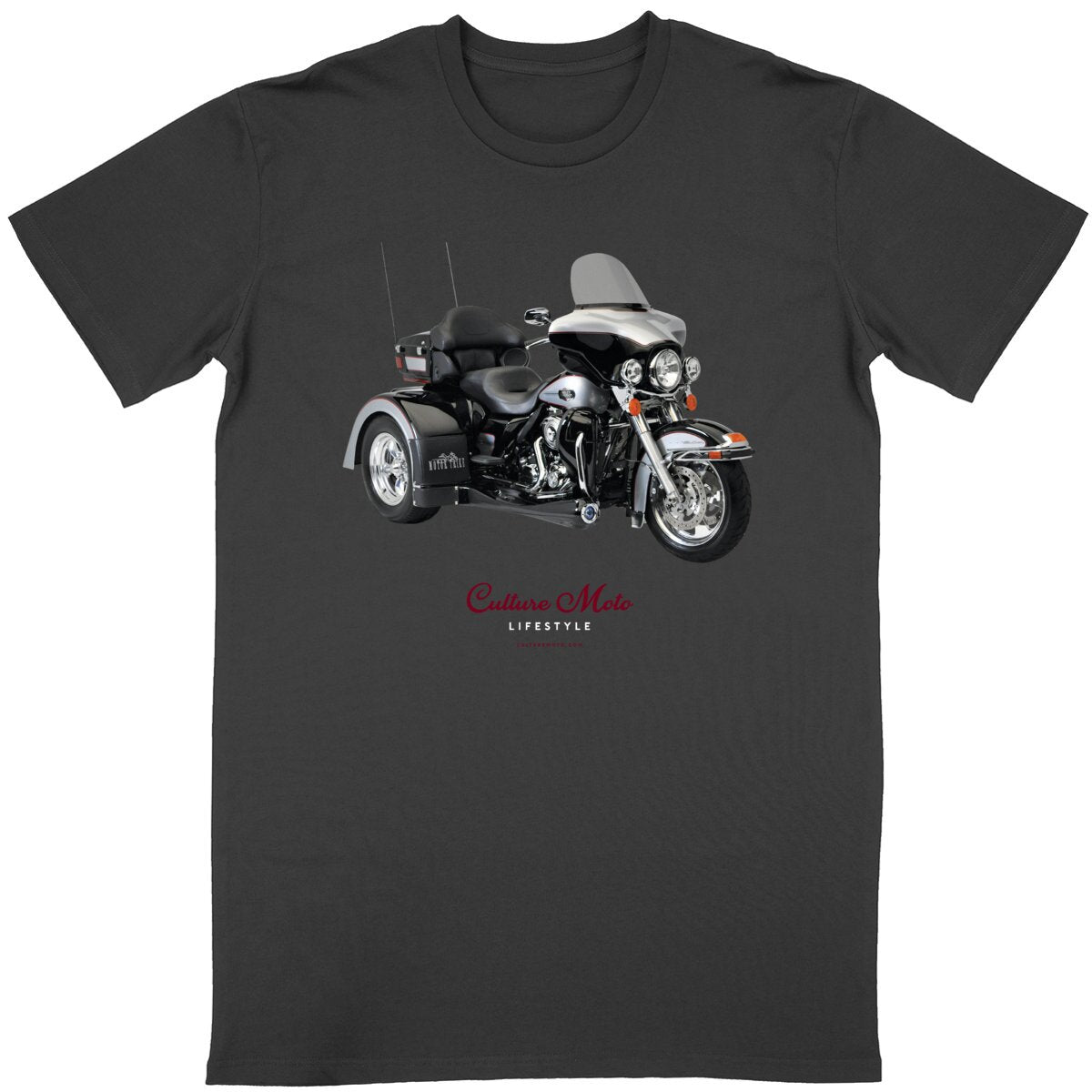 Culture Moto Lifestyle • T-shirt noir homme et femme