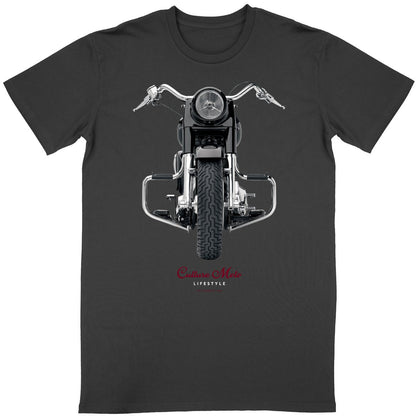 Culture Moto Lifestyle • T-shirt noir homme et femme