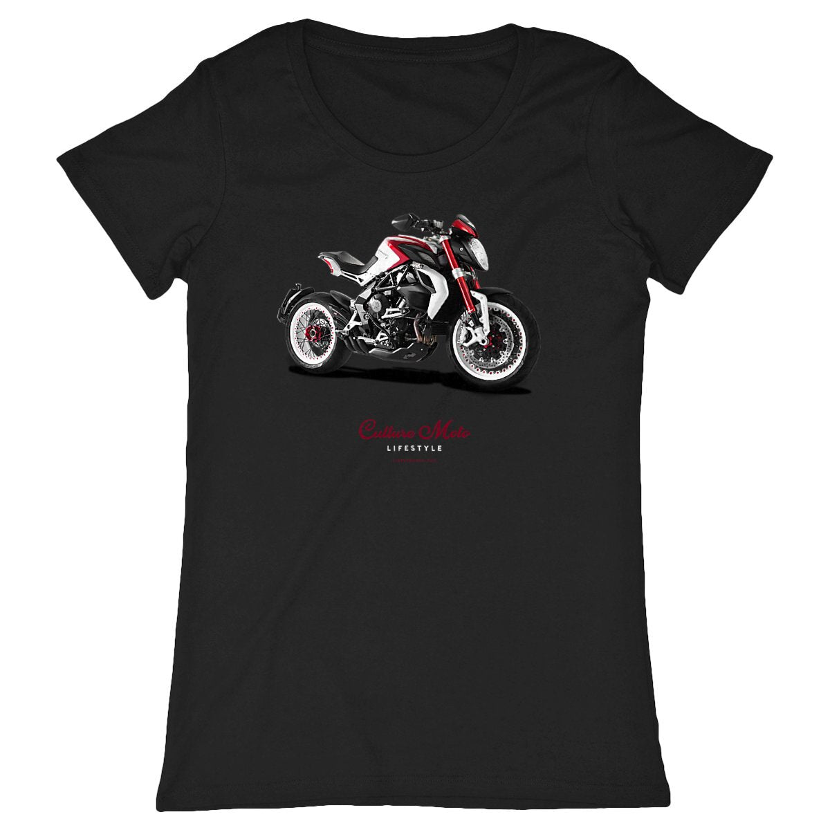 Culture Moto Lifestyle • T-shirt noir homme et femme