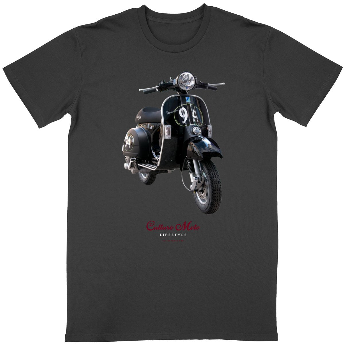 Culture Moto Lifestyle • T-shirt noir homme et femme