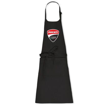 Tablier de cuisine noir • Ducati Corse