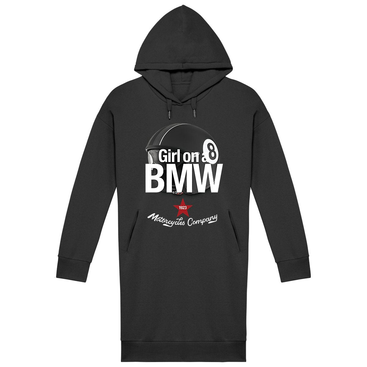 Robe Sweat-shirt Premium • Girl on a BMW