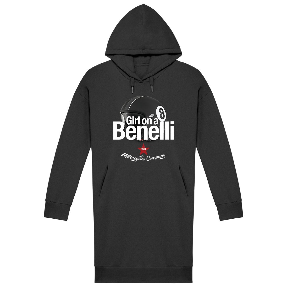 Robe Sweat-shirt Premium • Girl on a Benelli