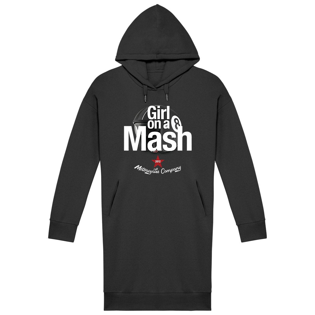 Robe Sweat-shirt Premium • Girl on a Mash Motorcycles