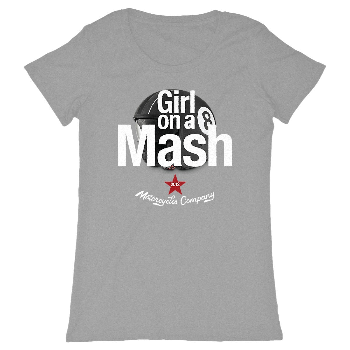 T-shirt femme Premium • Girl on a Mash Motorcycles