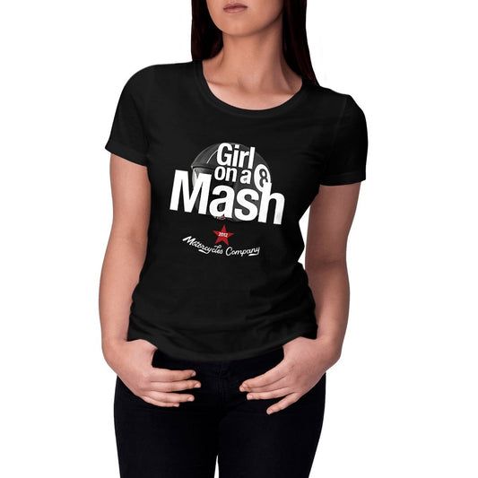 T-shirt femme Premium • Girl on a Mash Motorcycles