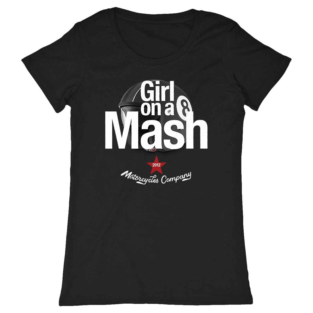 T-shirt femme Premium • Girl on a Mash Motorcycles