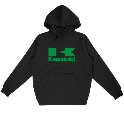 Premium unisex hooded motorcycle sweatshirt • Kawasaki Motorcycles