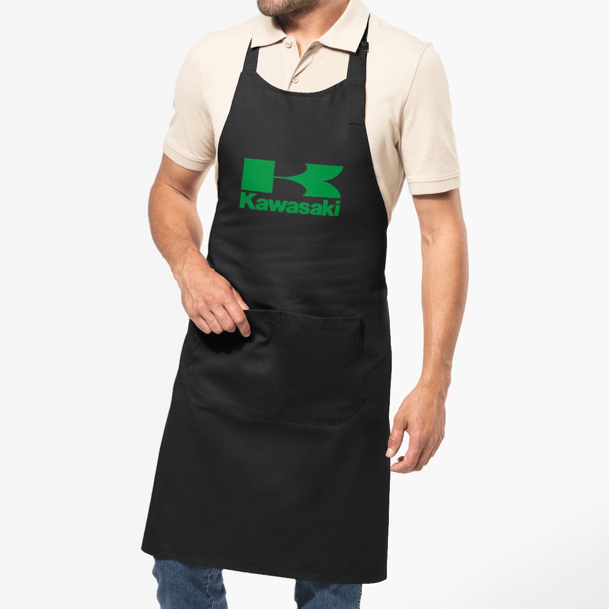 Tablier de cuisine noir • Kawasaki Motorcycles