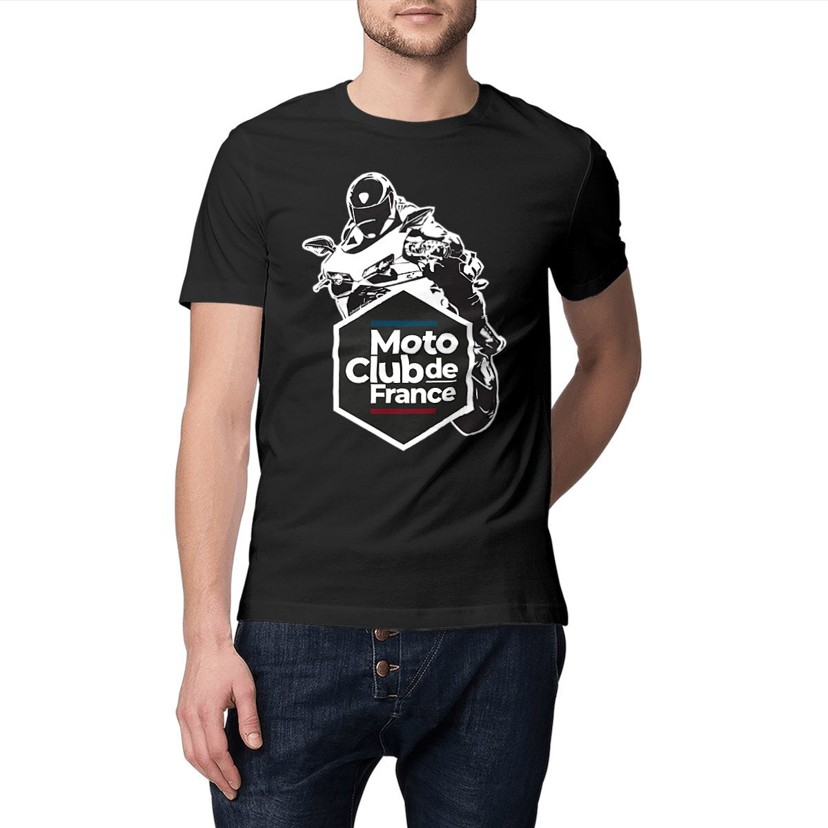 T-shirt unisexe Moto Club de France