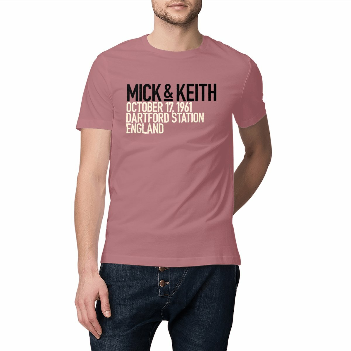 T-shirt manches courtes Mick & Keith