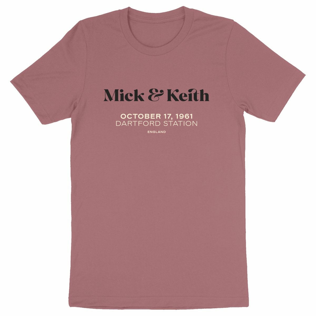 T-shirt manches courtes Mick & Keith