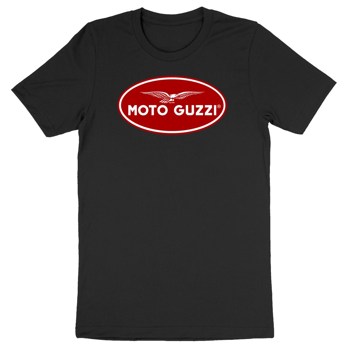 T-shirt unisexe noir - Moto Guzzi Naked