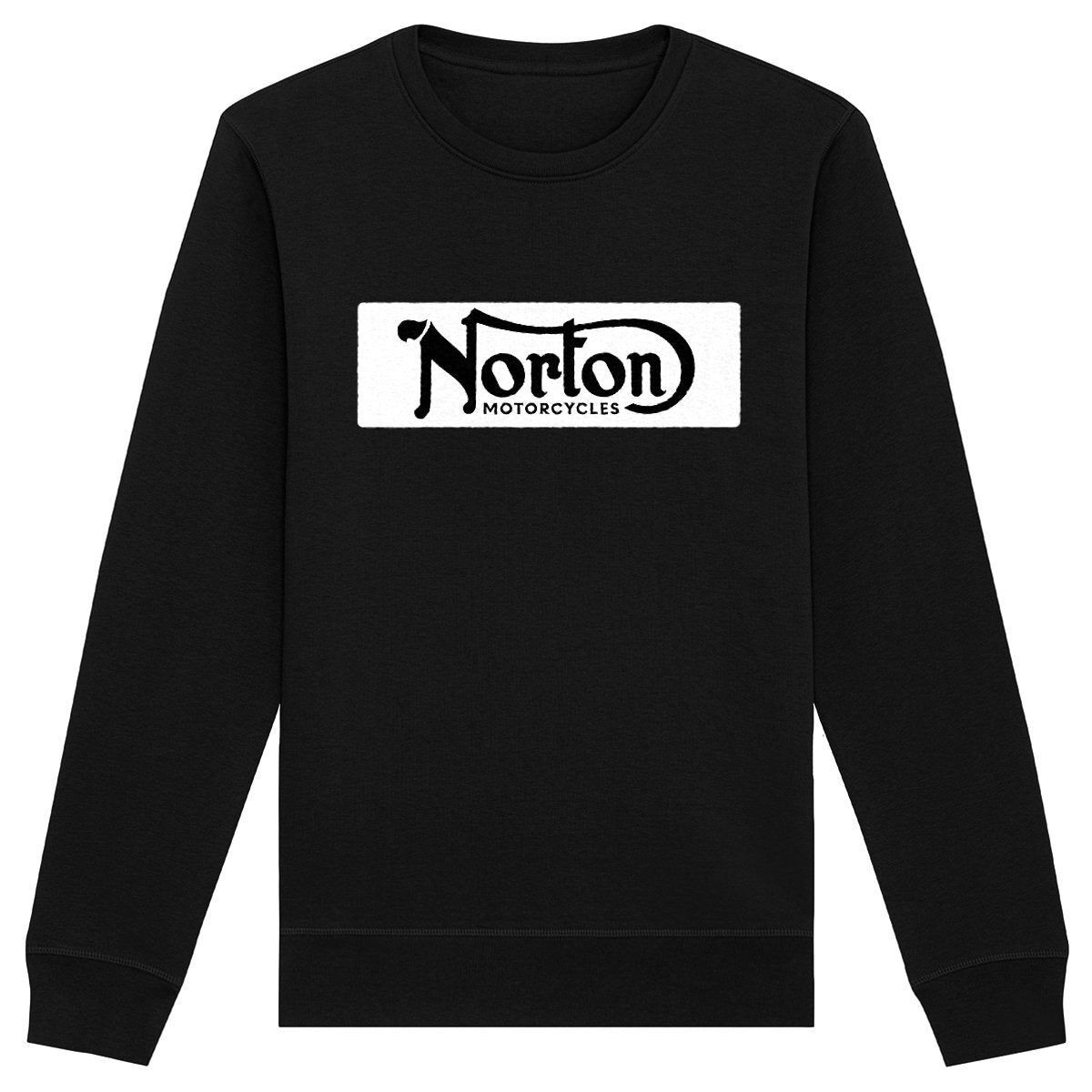 Sweat-shirt noir Norton Motorcycles