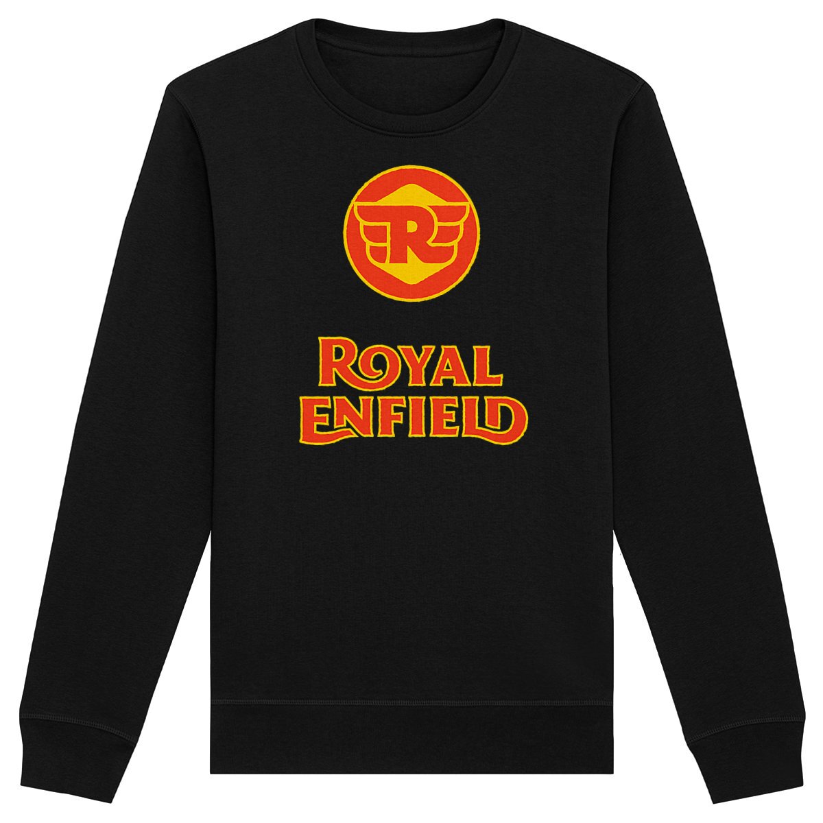 Sweat-shirt noir Royal Enfield Motorcycles