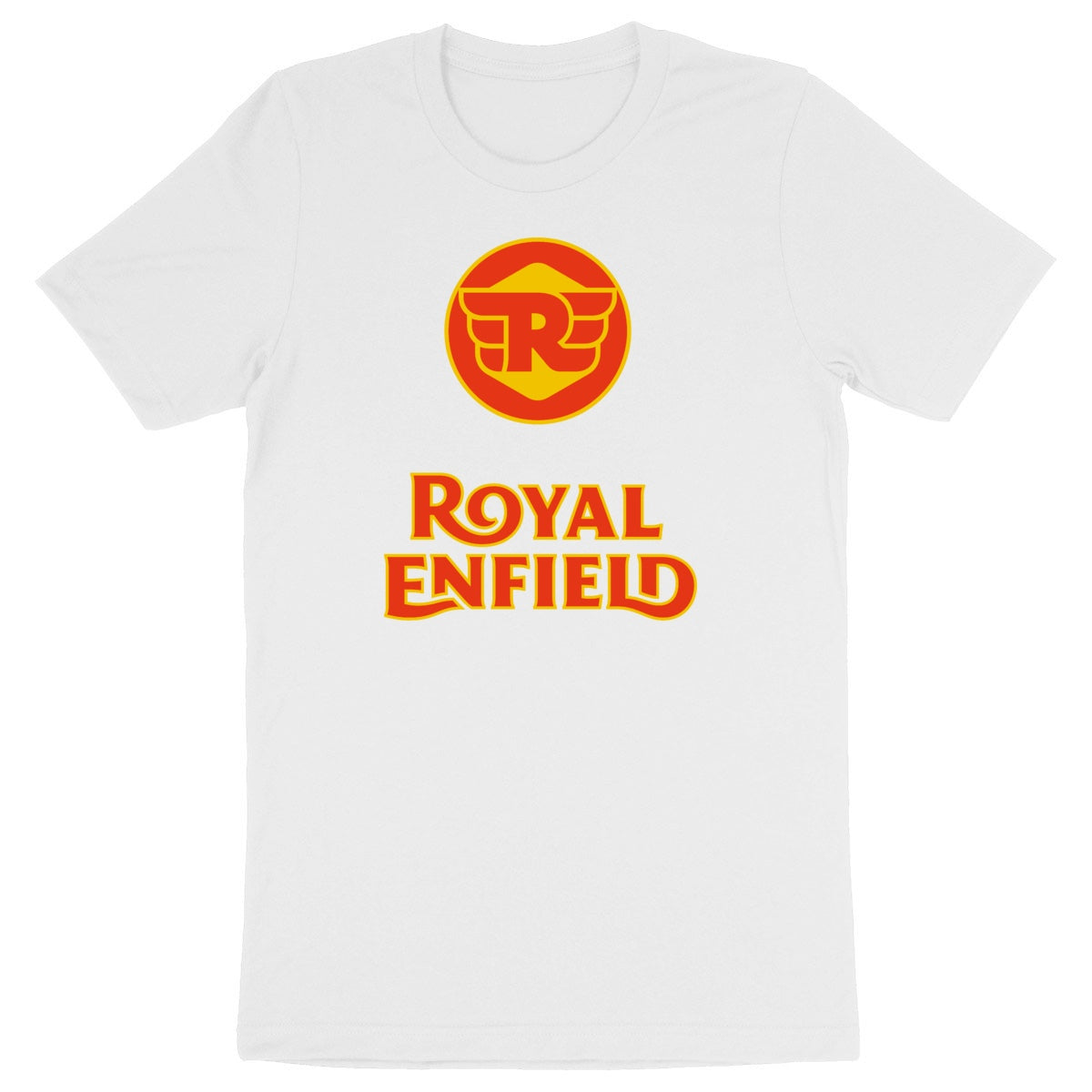 T-shirt blanc Royal Enfield Motorcycles