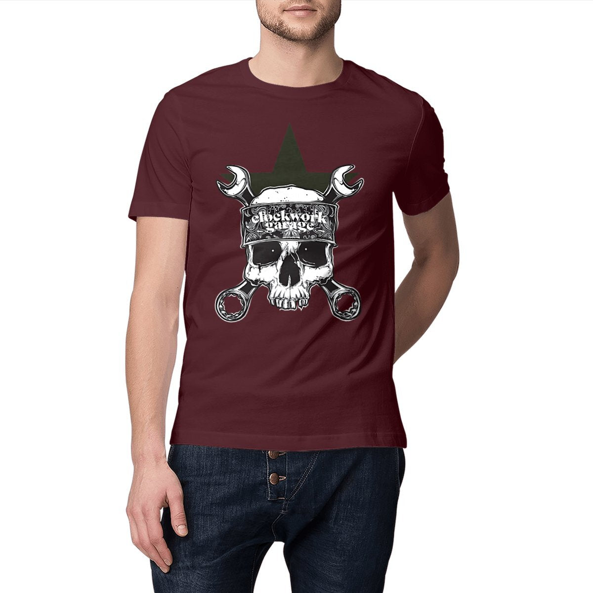 T-shirt manches courtes unisexe Premium Skull