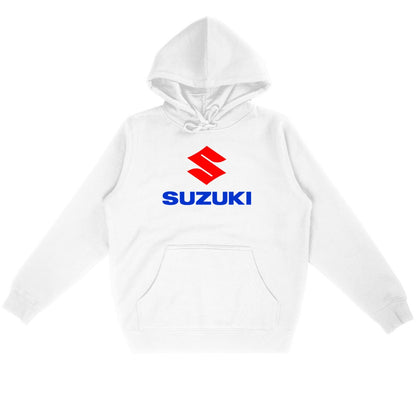 Premium unisex hooded motorcycle sweatshirt • Suzuki Motorcycles