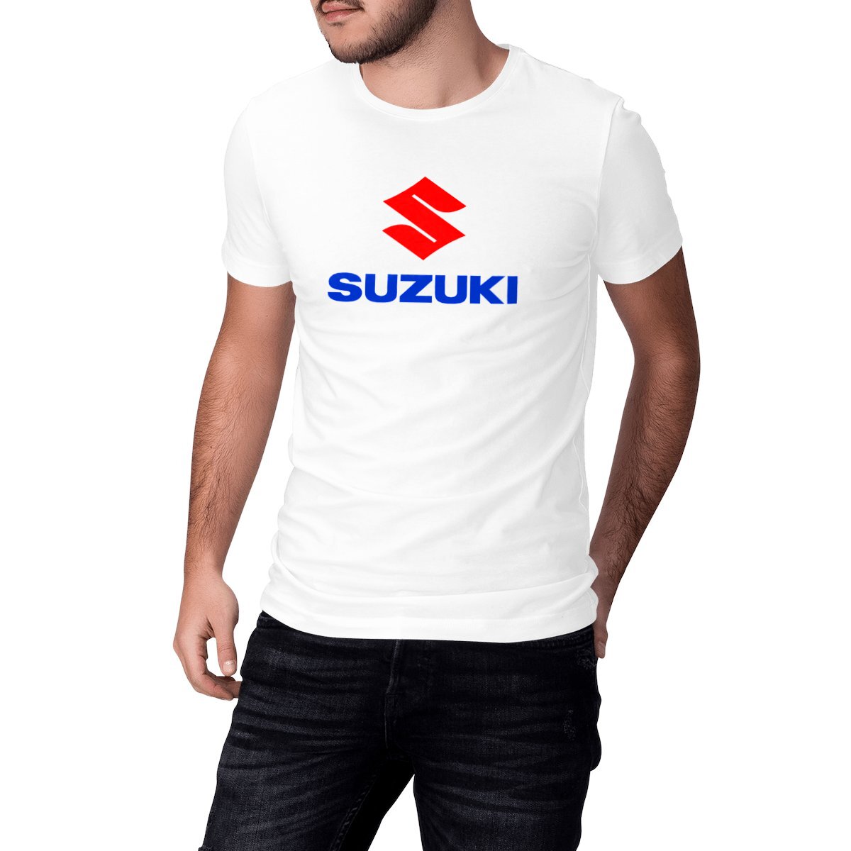 Premium unisex motorcycle t-shirt • Suzuki Motorcycles