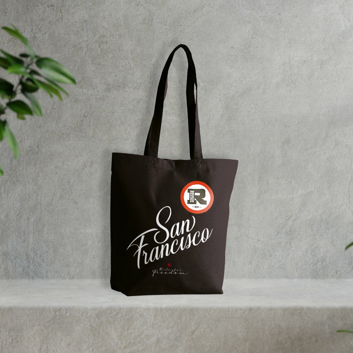 Tote bag noir épais qualité Premium +