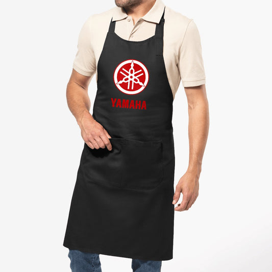 Black kitchen apron • Yamaha Motor