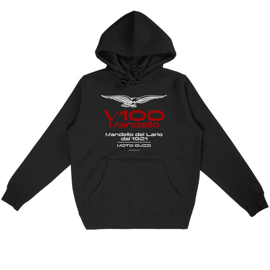 Sweat-shirt Hoodie Moto Guzzi V100 Mandello